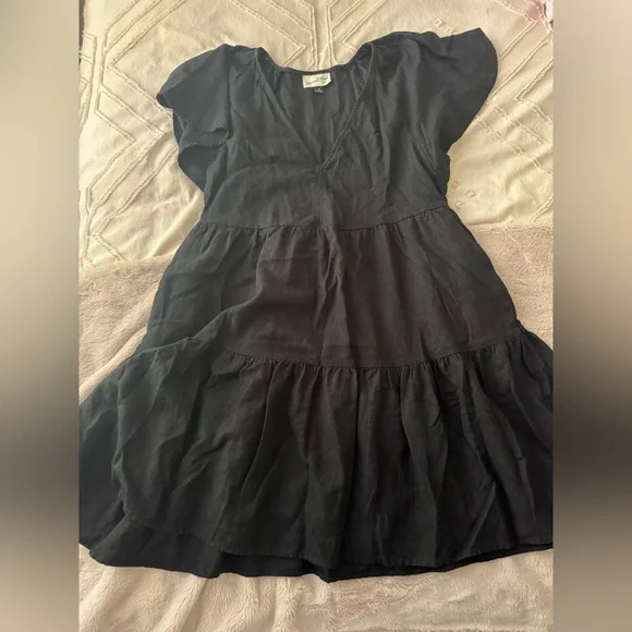 EUC 2 Dresses- Universal Thread Flutter Short Sleeve Mini Skater Dress XS - Picture 7 of 10